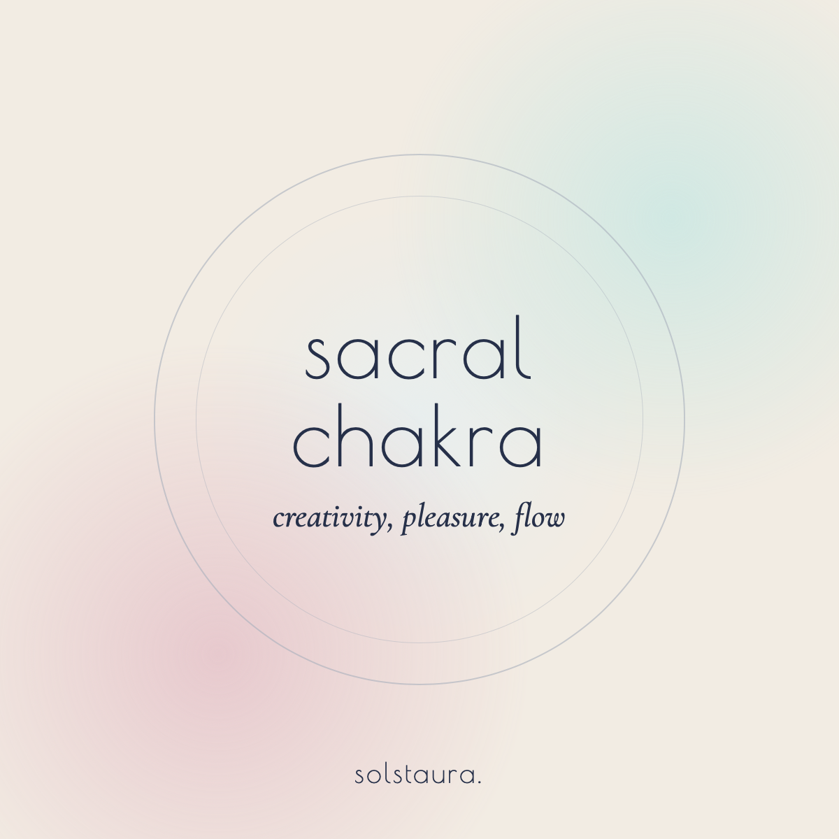 sacral chakra
