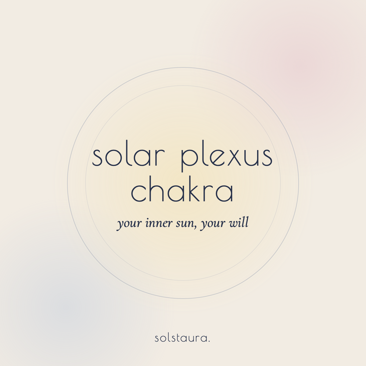 solar plexus chakra