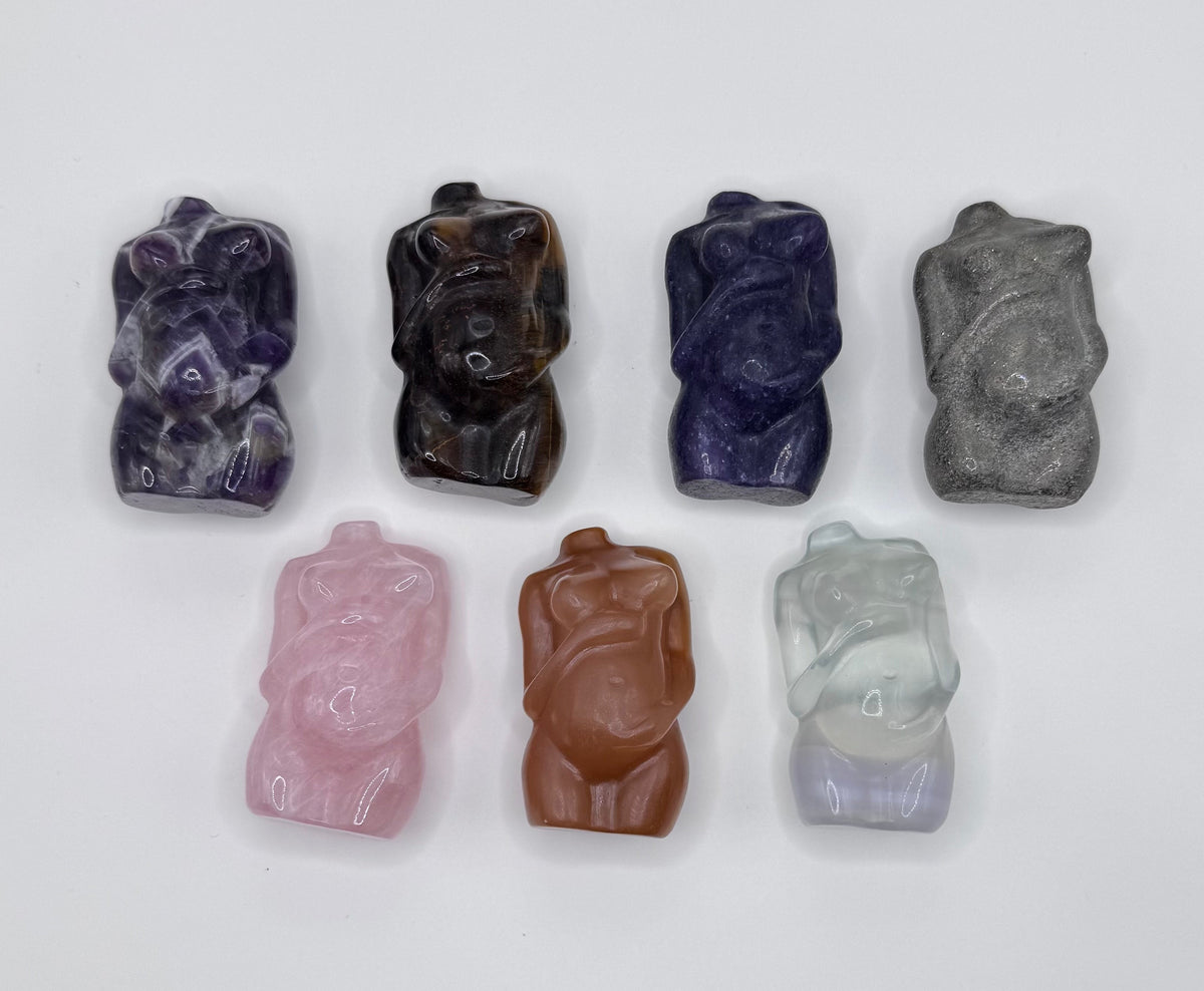 Pregnant Goddess Crystals - astrOGvibes