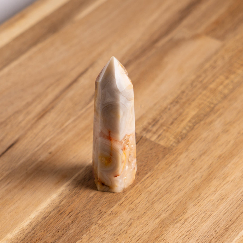 Crazy Lace Agate Tower