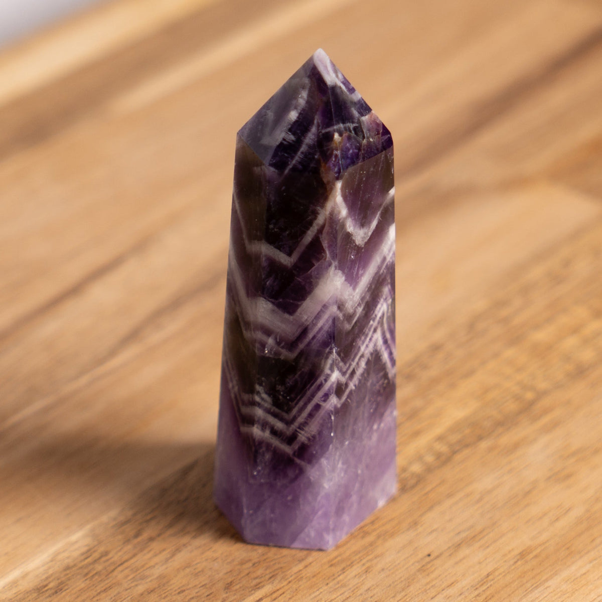 Chevron Amethyst Tower