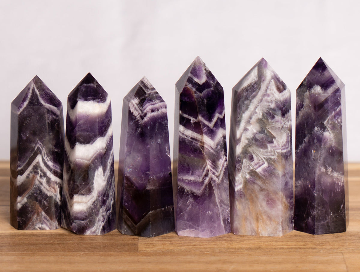 Chevron Amethyst Tower
