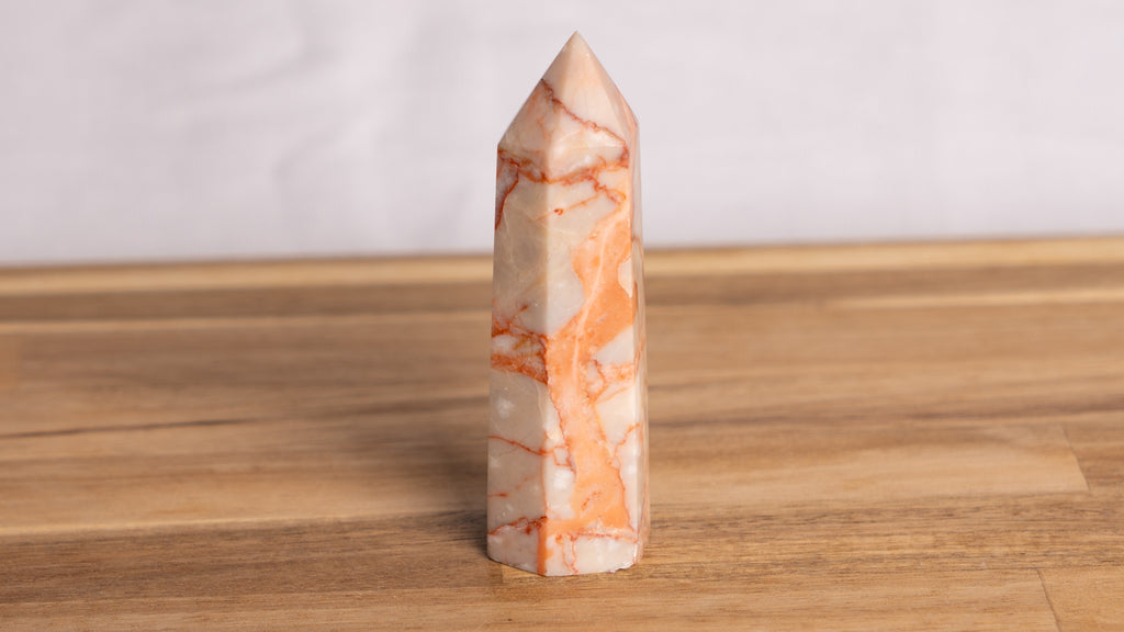 Red Vein Jasper Tower